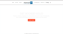 Desktop Screenshot of powerupstrategy.com